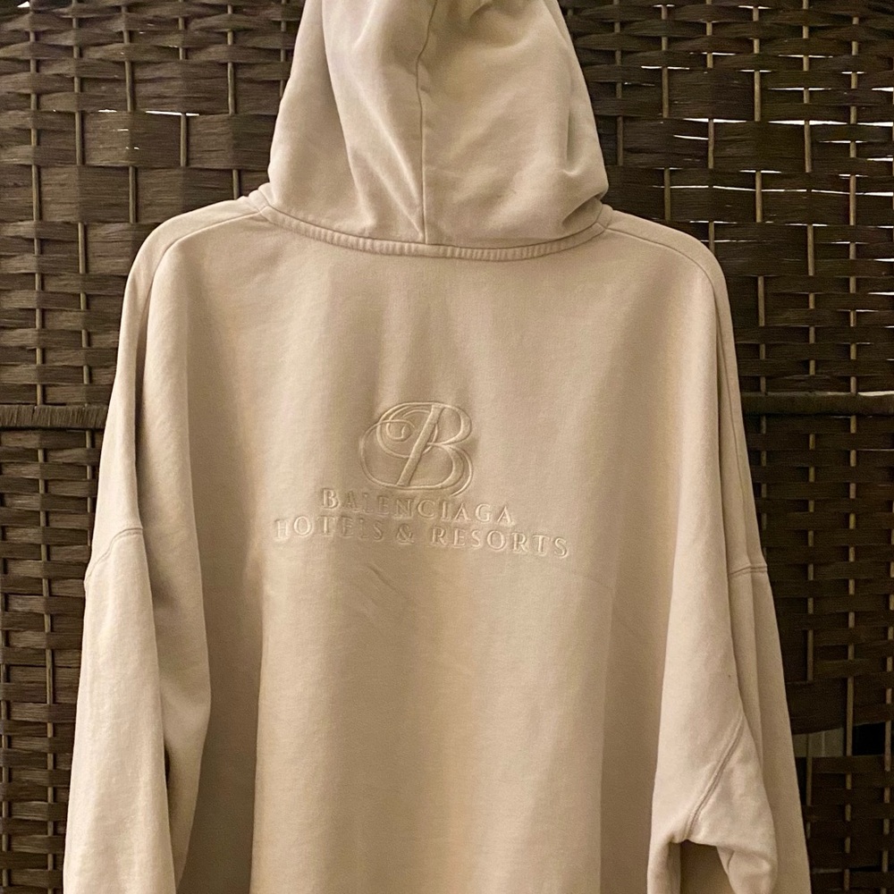 Balenciaga Oversized Zipper Hoodie